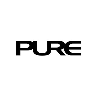 Логотип телеграм -каналу puremusicsound — P Ú R E 🇺🇦