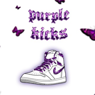 Логотип телеграм канала @purple_kicks — PURPLE KICKS