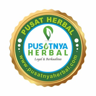 Logo saluran telegram pusatnyaherbal — PUSATNYA HERBAL LEGAL & BERKUALITAS