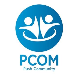 Logo of telegram channel pushcommunityofficial — PCOM Channel