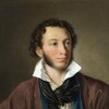 Логотип телеграм канала @pushkin_literature — Пушкин печатает…