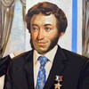 Логотип телеграм канала @pushkin_zhiv — Карамельный Пушкин 🍭