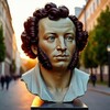 Логотип телеграм канала @pushkinsam — ⚡️Пушкин в Самаре
