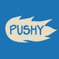 Логотип телеграм канала @pushyoversize — PUSHY