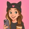Логотип телеграм канала @pusssykate — Дневничок Кейт ✨✍️