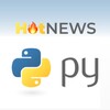Логотип телеграм канала @pyhotnews — Python новости