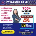 Logo saluran telegram pyramidclasses — PYRAMID Classes - SSC/OSSC/RLY/ BANK & IAS/OAS - Coaching