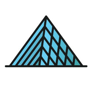 Логотип телеграм канала @pyramidelouvre — Пирамида Лувра