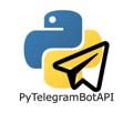 Telegram kanalining logotibi pytelegrambotapi — pyTelegramBotAPI