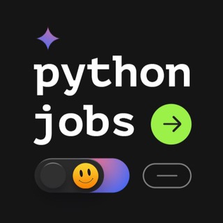 Логотип телеграм канала @python_djangojobs — Python Jobs