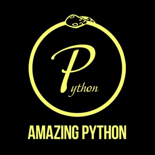 Логотип телеграм канала @pythonamazing — Amazing Python 🐍