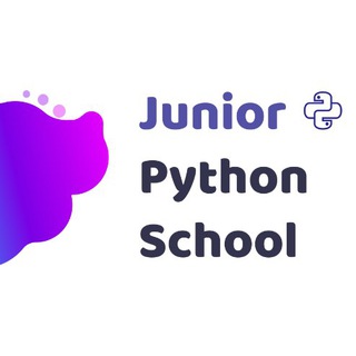 Логотип телеграм канала @pythonjuniorschool — Junior Python School