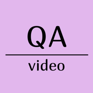 Логотип телеграм канала @qa_video — QA Video: контент для тестировщика