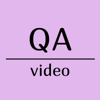 Логотип телеграм канала @qa_video — QA Video: видео для тестировщика