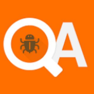 Логотип телеграм -каналу qajokes — QA 🐝 Jokes