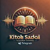 Telegram channel KITOB SADOSI📚 logo