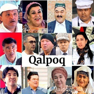Telegram kanalining logotibi qalpoq_hajviy — QALPOQ | HAJVIY KANAL