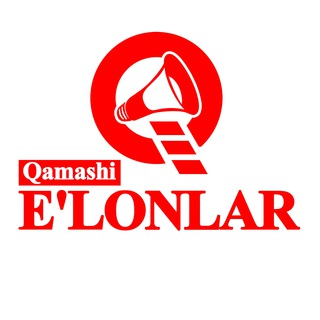 Telegram kanalining logotibi qamashi_elonlari_kanali — КАМАШИ ЕЛОНЛАРИ | расмий 🇺🇿