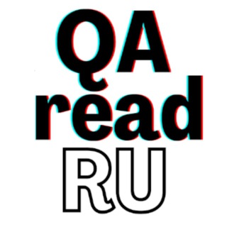 Логотип телеграм канала @qareadru — QAreadRU