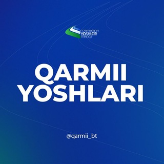 Telegram kanalining logotibi qarmii_bt — QarMII Yoshlar ittifoqi