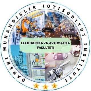 Telegram kanalining logotibi qarmii_tja — Elektronika va avtomatika fakulteti (QarMII)