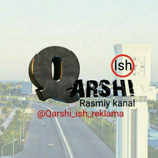 Telegram kanalining logotibi qarshi_ish_reklama — Qarshi ish/Rasmiy kanal | КАРШИ в работа