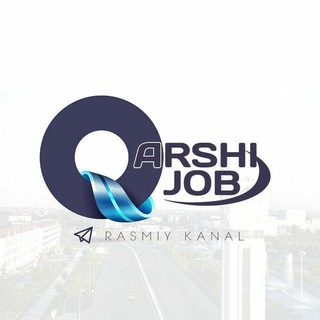 Логотип телеграм канала @qarshijob — Работа в Карши | официальный канал