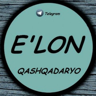 Telegram channel Qashqadaryo Reklama | E'lonlar logo