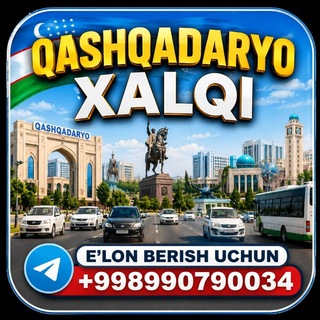 Telegram kanalining logotibi qashqadaryo_xaiqi — Qashqadaryo Xalqi