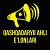 Telegram арнасының логотипі qashqadaryo — QASHQADARYO AHLI