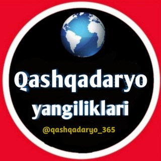 Telegram kanalining logotibi qashqadaryo365 — QASHQADARYO 365 | Tezkor xabarlari