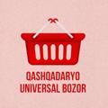 Telegram kanalining logotibi qashqadaryouniversalbozor — Qashqadaryo Universal bozor G’uzor