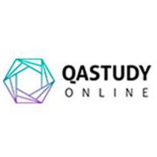 Логотип телеграм -каналу qastudy — QAStudy.online