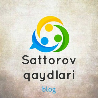 Telegram kanalining logotibi qayduz — Sattorov qaydlari