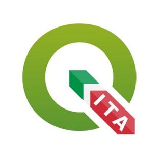 Logo del canale telegramma qgisitalia - QGIS Italia
