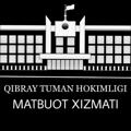 Telegram channel Qibray tuman hokimligi Axborot xizmati logo