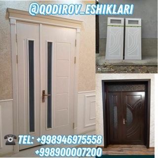 Telegram kanalining logotibi qodirov_eshiklari — 🚪Toshkent Qodirov eshiklari.