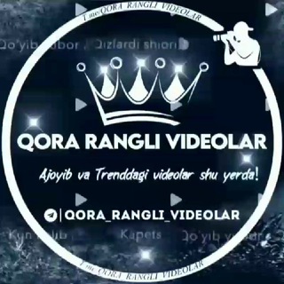 Telegram kanalining logotibi qora_rangli_videolar_l — ⬛️QORA RANGLI VIDEOLAR⚫️