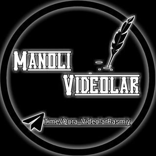 Telegram kanalining logotibi qora_videolarrasmiy — Manoli Videolar | Rasmiy