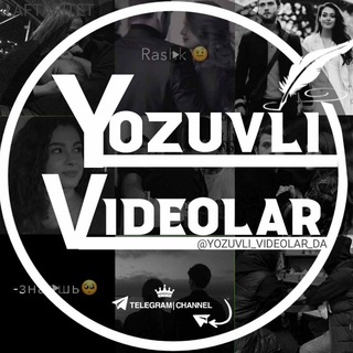 Logo saluran telegram qora_yozuvli_videolar_vidyolar — Yozuvli Videolar 👑 (Orginal)