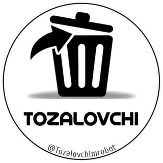 Telegram channel Tozalovchi 🗑 logo