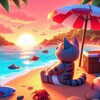 Логотип телеграм канала @qrech1xss — Котик в Роблоксе ⛱️