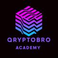 Logo of telegram channel qryptobroacademykz — QRYPTOBRO ACADEMY
