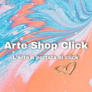 Logo del canale telegramma quadriinvendita - ARTE SHOP CLICK 🎨 quadri in vendita