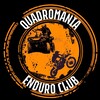 Логотип телеграм канала @quadromania_club — QUADROMANIA▫️ENDURO▫️CLUB