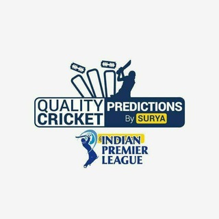 Telegram kanalining logotibi quality_cricket_prediction_real — Quality cricket prediction real