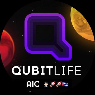 Logotipo del canal de telegramas qubitlifeaic_canal - QubitLife AIC Canal 👨🏻‍💼🚀🚀🇨🇺