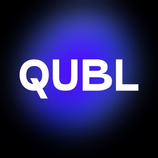 Логотип телеграм канала @qublproduction — QUBL PRODUCTION✨