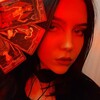 Логотип телеграм канала @queenofwandstarot — 🥀 queen of wands | таро и магия
