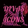 Логотип телеграм канала @queensofpop — Divas & Icons